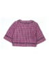 Janie and Jack Checkered-gingham Purple Jacket Size 4 - photo 2