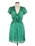 Max Studio Polka Dots Green Casual Dress Size M - photo 1