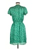 Max Studio Polka Dots Green Casual Dress Size M - photo 2