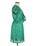 Max Studio Polka Dots Green Casual Dress Size M - photo 4