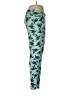 Lularoe Print Green Leggings One size - photo 4