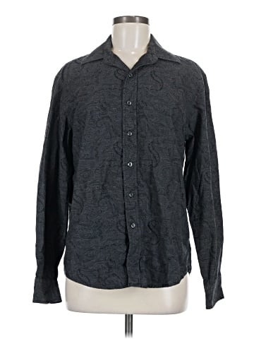 Tasso Elba Long Sleeve Button-Down Shirt (view 1)