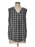 EMALINE 100% Polyester Black Sleeveless Blouse Size L - photo 1