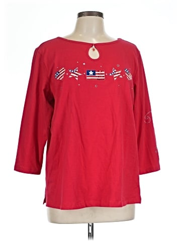 Quacker Factory 3/4 Sleeve Top (view 1)