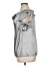 Sunny Leigh Metallic Silver Short Sleeve Top Size XL - photo 5