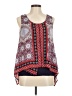 AGB Red Sleeveless Blouse Size M - photo 1