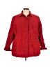 Sag Harbor 100% Polyester Paisley Red 3/4 Sleeve Blouse Size 3X - photo 1