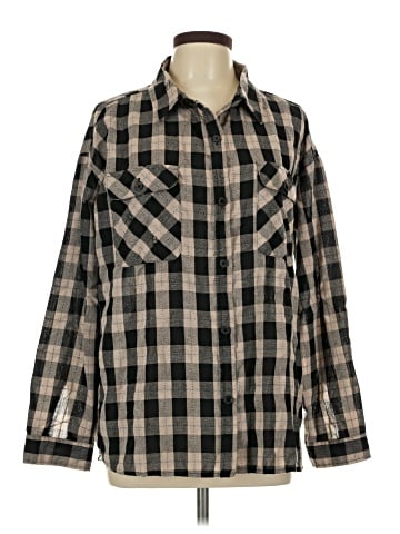 BKE Long Sleeve Button-Down Shirt (view 1)