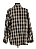 BKE Checkered-gingham Brown Long Sleeve Button-Down Shirt Size L - photo 2