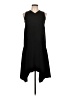 Sportmax 100% Polyester Solid Black Casual Dress Size 8 - photo 1