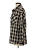 BKE Checkered-gingham Brown Long Sleeve Button-Down Shirt Size L - photo 5
