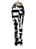 Boston Proper Graphic Black Casual Pants Size 6 - photo 1