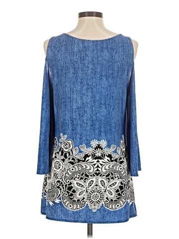 Coco Bianco 3/4 Sleeve Top (view 2)