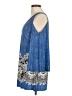 Coco Bianco Blue 3/4 Sleeve Top Size M - photo 5