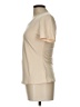 Unbranded Ivory Short Sleeve Turtleneck Size L - photo 5