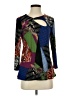 Attitudes by Renee Blue Long Sleeve Blouse Size XS - photo 1