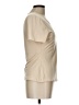 Unbranded Ivory Short Sleeve Turtleneck Size L - photo 4