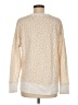 Time and Tru Animal Print Tan Pullover Sweater Size M - photo 2