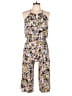 London Times Floral Yellow Romper Size 6 - photo 1