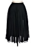Lloyd Williams Solid Black Formal Skirt Size L - photo 1