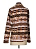 Lands' End 100% Polyester Print Brown Jacket Size S - photo 2
