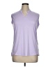 Assorted Brands Purple Sleeveless Blouse Size XL - photo 1