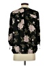 Soho Floral Black 3/4 Sleeve Blouse Size S - photo 2