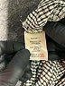 Max Studio Houndstooth Gray 3/4 Sleeve Button-Down Shirt Size S - photo 8