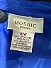Mosaic 100% Polyester Solid Blue Casual Dress Size 18 - photo 7