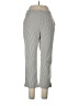 Tribal Chevron-herringbone Gray Casual Pants Size 10 - photo 1