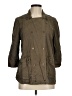 Zara Basic Green Trenchcoat Size M - photo 1