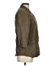 Zara Basic Green Trenchcoat Size M - photo 4