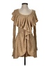 Leifnotes Tan Casual Dress Size S - photo 1