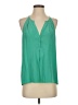 Joie 100% Silk Green Sleeveless Silk Top Size S - photo 1