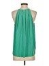 Joie 100% Silk Green Sleeveless Silk Top Size S - photo 2