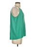 Joie 100% Silk Green Sleeveless Silk Top Size S - photo 4
