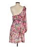 Shein 100% Polyester Floral Pink Cocktail Dress Size 1 (estimated) - photo 2