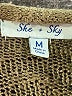 She + Sky Green Pullover Sweater Size M - photo 7