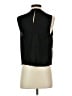 Trouve 100% Polyester Black Sleeveless Blouse Size S - photo 2