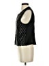 Trouve 100% Polyester Black Sleeveless Blouse Size S - photo 5