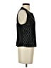 Trouve 100% Polyester Black Sleeveless Blouse Size S - photo 4