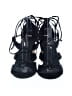 Shoedazzle Black Sandals Size 8 - photo 2