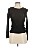 Tahari 100% Lyocell Black Long Sleeve Top Size M - photo 1
