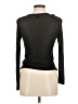 Tahari 100% Lyocell Black Long Sleeve Top Size M - photo 2