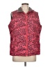 Lands' End 100% Polyester Animal Print Red Vest Size L - photo 1
