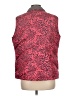 Lands' End 100% Polyester Animal Print Red Vest Size L - photo 2