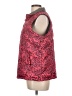 Lands' End 100% Polyester Animal Print Red Vest Size L - photo 5