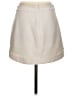 BCBGMAXAZRIA Solid Ivory Casual Skirt Size S - photo 2