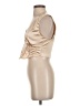 Sans Souci Gold Sleeveless Blouse Size S - photo 5