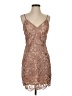 Express 100% Polyester Brown Cocktail Dress Size 4 - photo 1